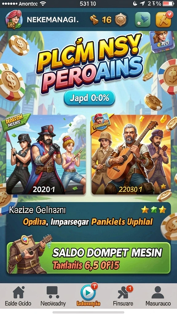 Mode permainan yang bervariasi dan seru.