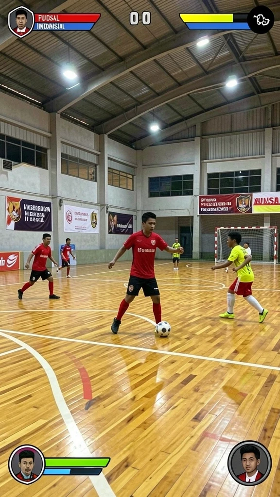 Tampilan antarmuka yang menarik dan modern.