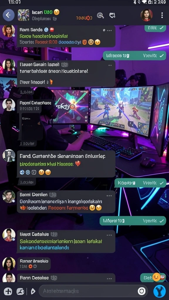 Pilihan permainan yang beragam dan menarik.