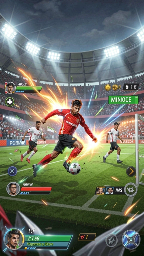 Kompetisi seru dalam mode multiplayer.