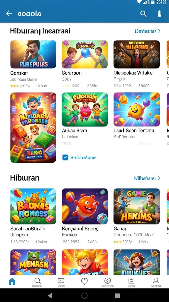 Fitur turnamen harian yang mengasyikkan dan kompetitif.