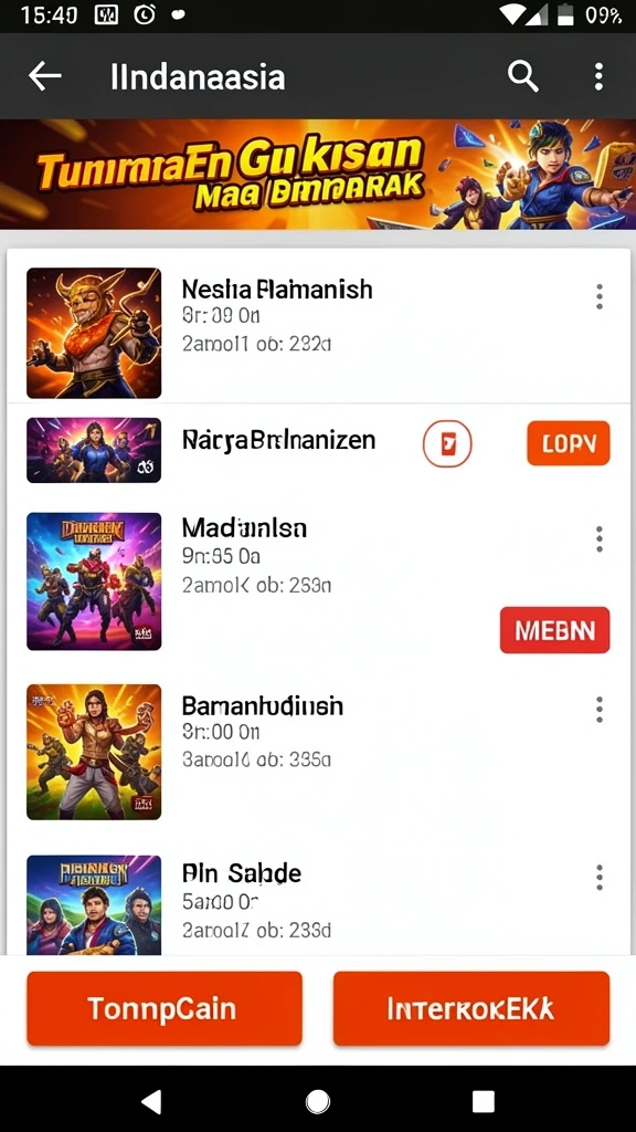 Karakter unik dengan kemampuan khusus yang membuat permainan lebih seru.