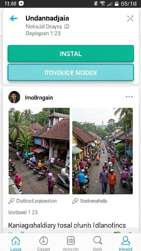 Screenshot menampilkan misi yang menantang yang harus diselesaikan.