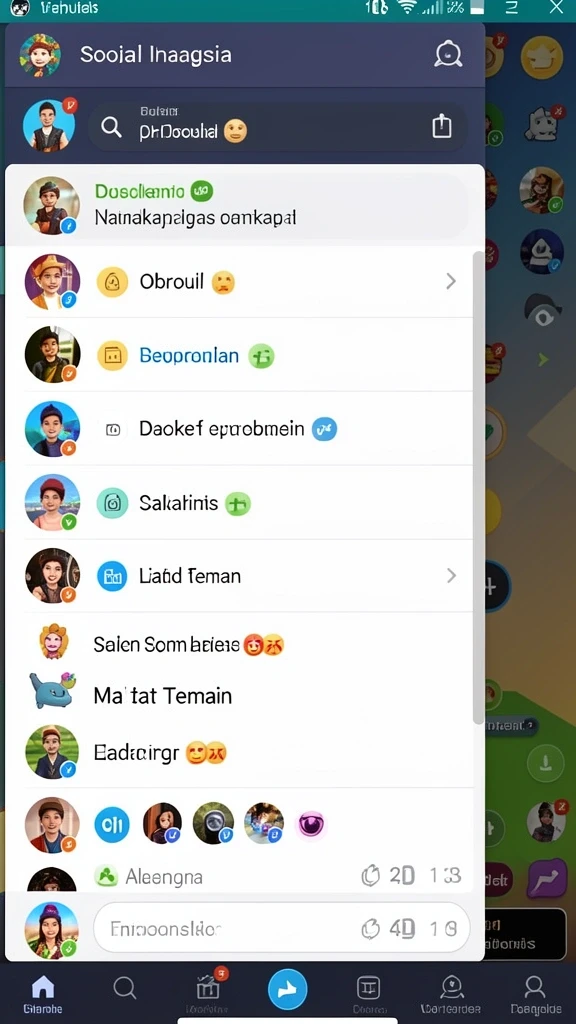 Tampilan antarmuka yang intuitif dan menarik.