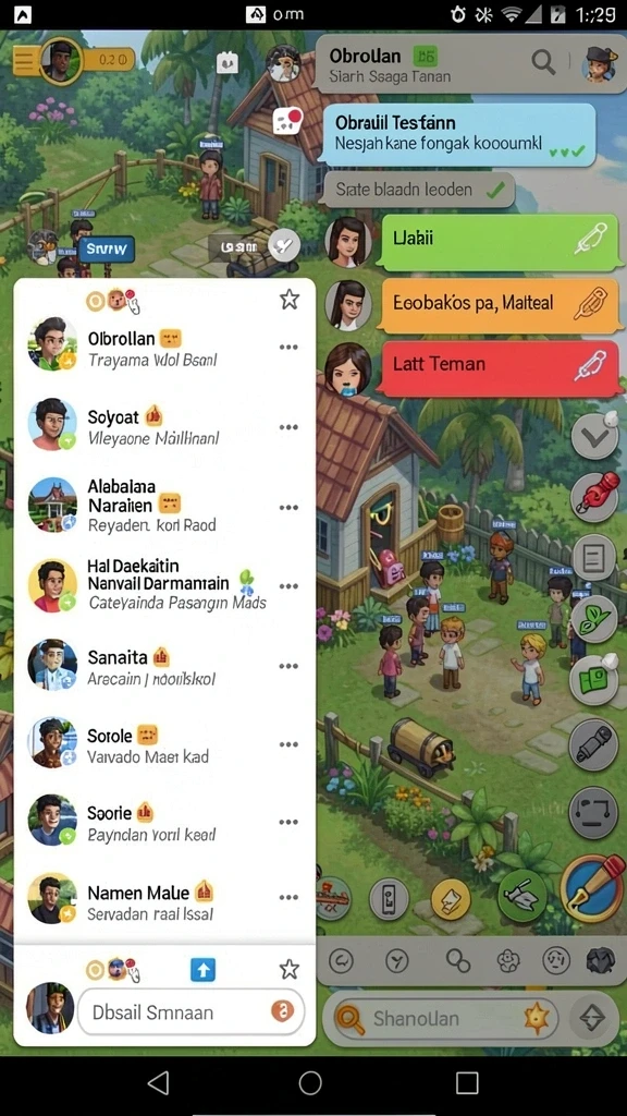 Tampilan antarmuka yang mudah dipahami dan menarik.