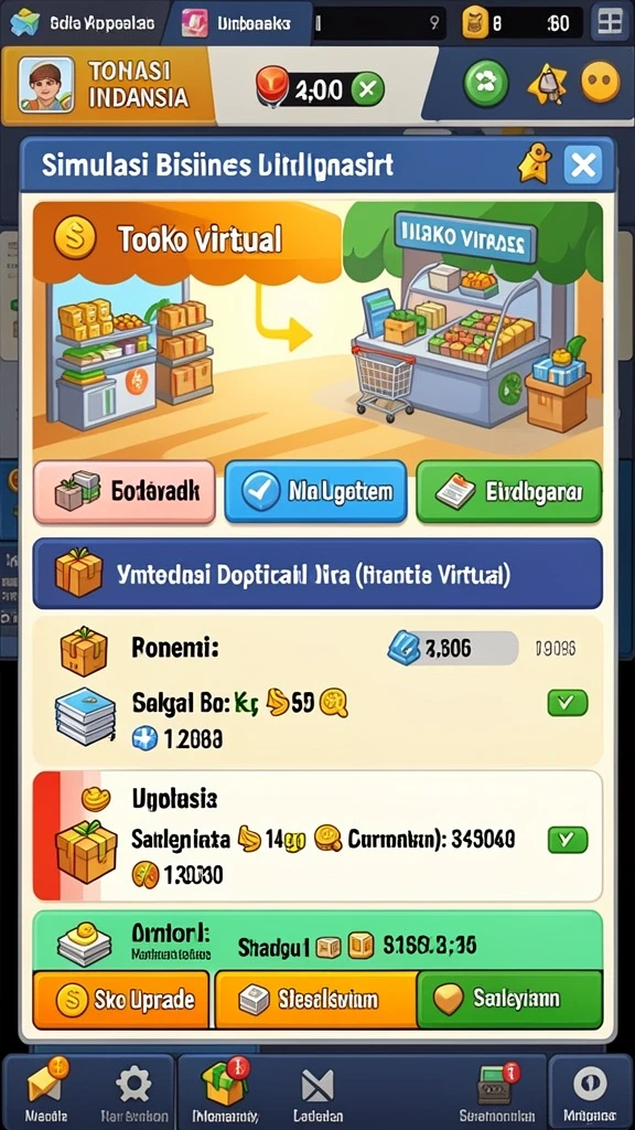 Screenshot menampilkan antarmuka multiplayer yang menarik.