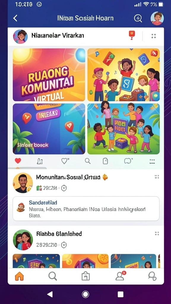 Tampilan antarmuka yang menarik dan user-friendly.