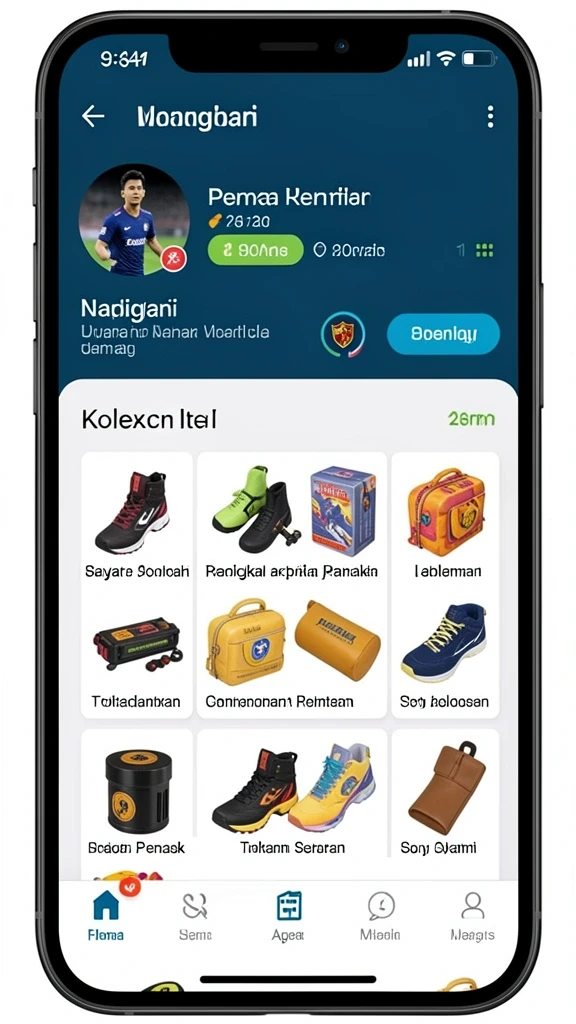 Screenshot pertarungan seru di arena dengan efek visual yang menawan.