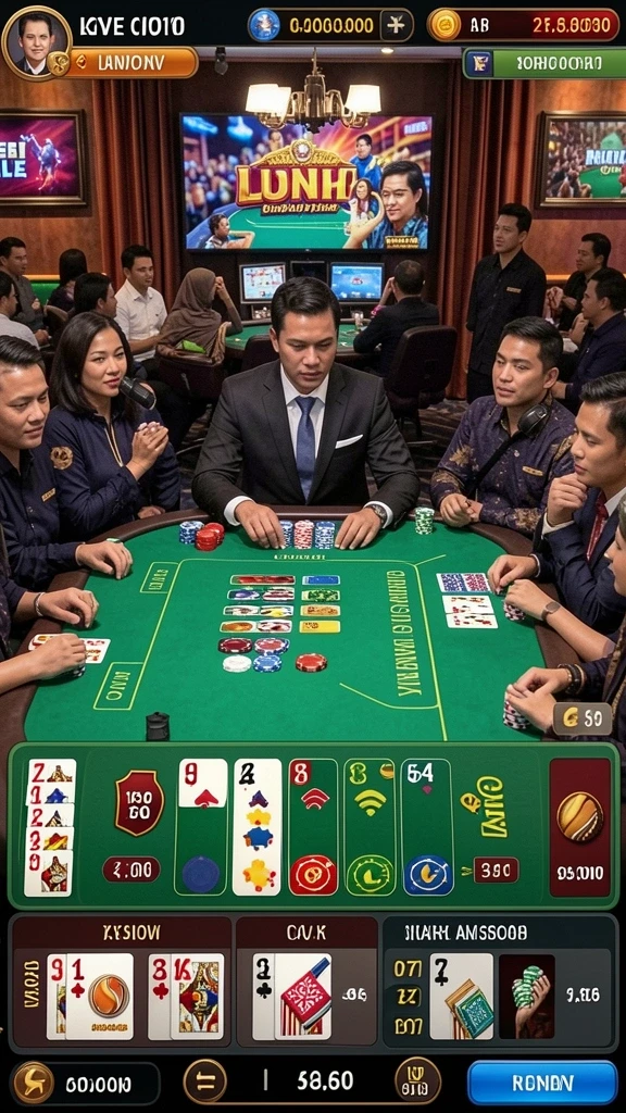 Tampilan awal permainan yang menarik.