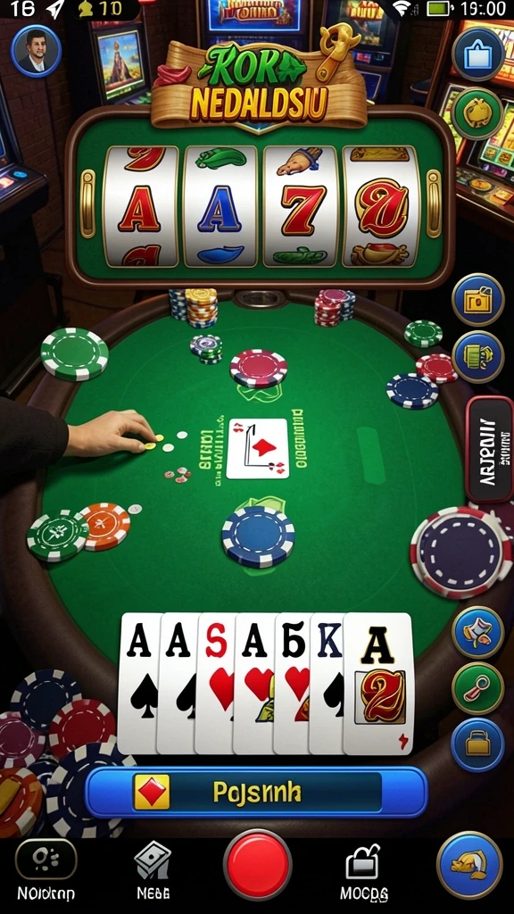 Tangkapan layar menunjukkan salah satu level yang penuh warna.