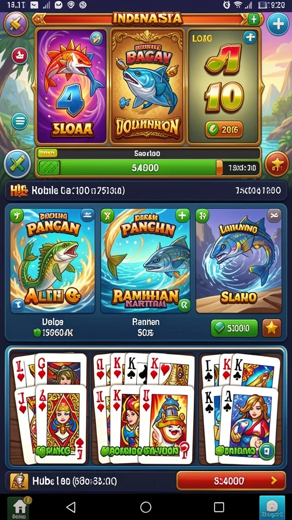 Beragam pilihan permainan slot yang seru.
