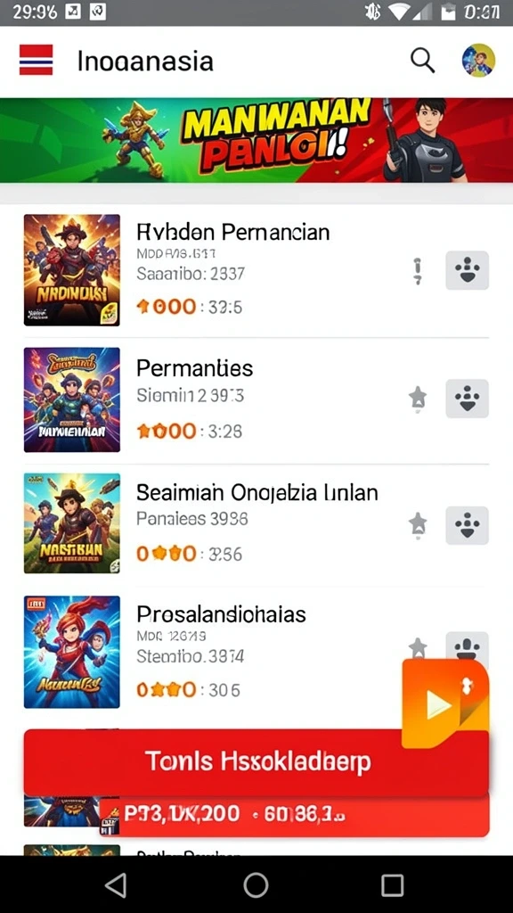 Tampilan antarmuka yang ramah pengguna.