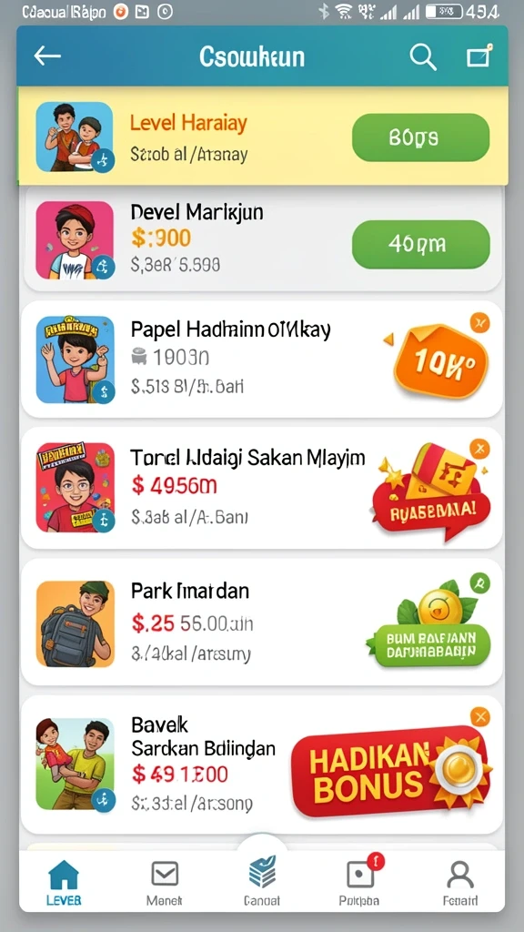Interface yang user-friendly dan mudah dinavigasi.