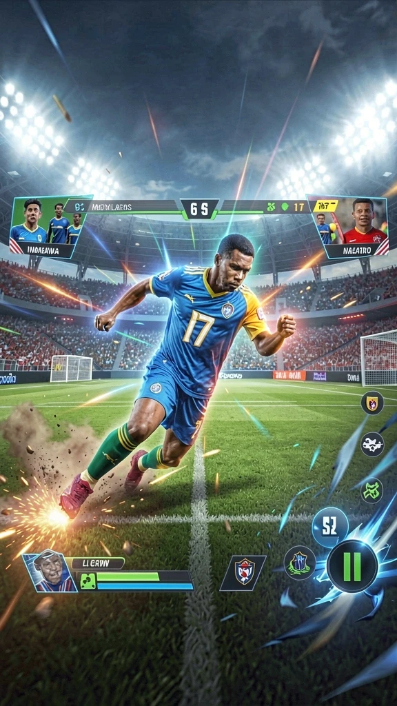 Grafik karakter yang detail dan indah.