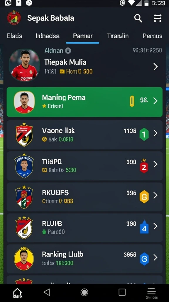 Tampilan antarmuka yang intuitif dan menarik.