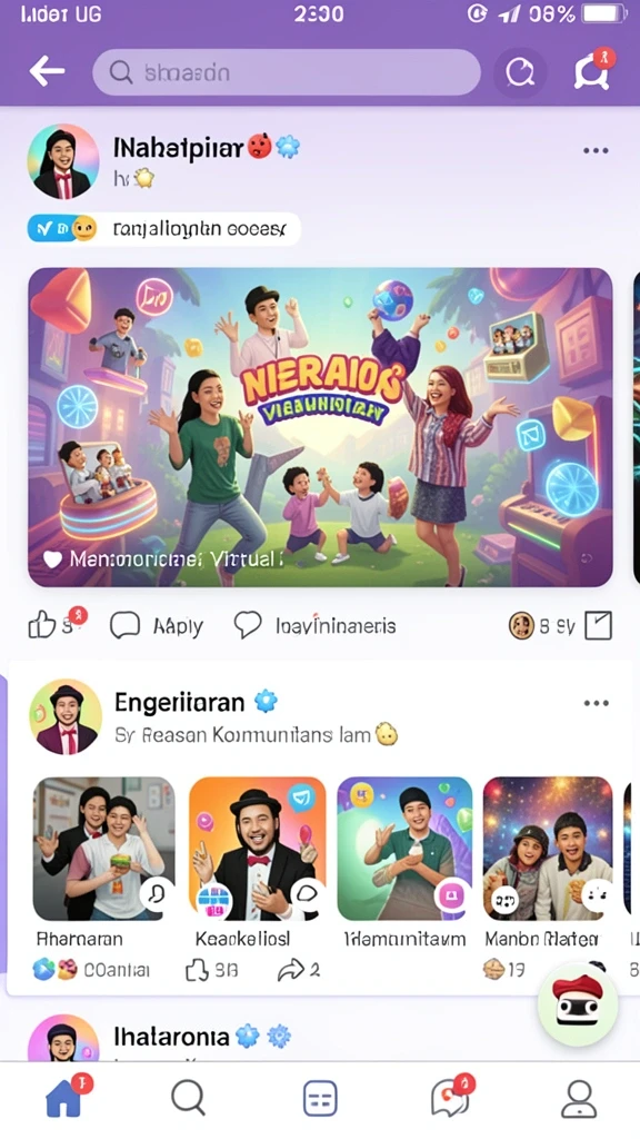 Mode multiplayer yang menambah keseruan bermain bersama teman.