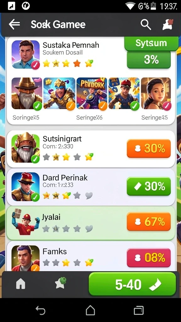 Tampilan utama PIONTOGEL yang menarik dan user-friendly.
