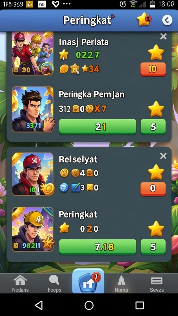 Fitur multiplayer yang memungkinkan bermain bersama teman.