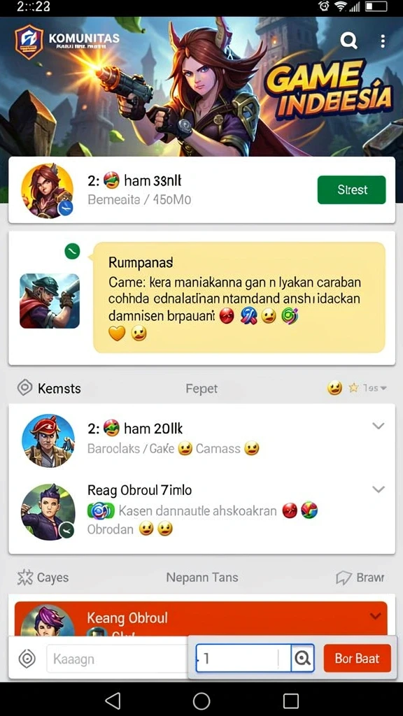 Karakter unik yang bisa dipilih dalam PT707.