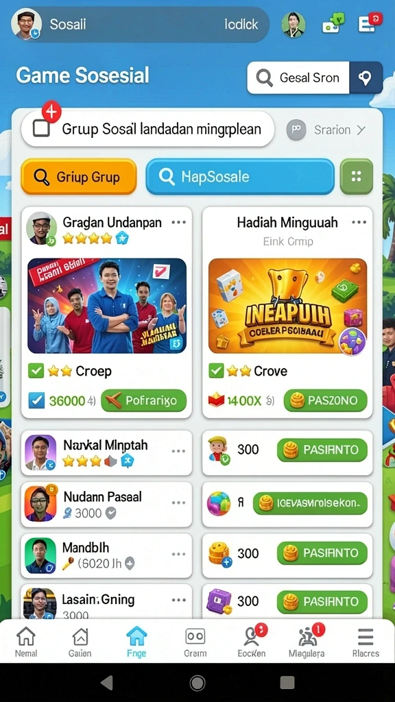 Tampilan antarmuka yang intuitif dan user-friendly.