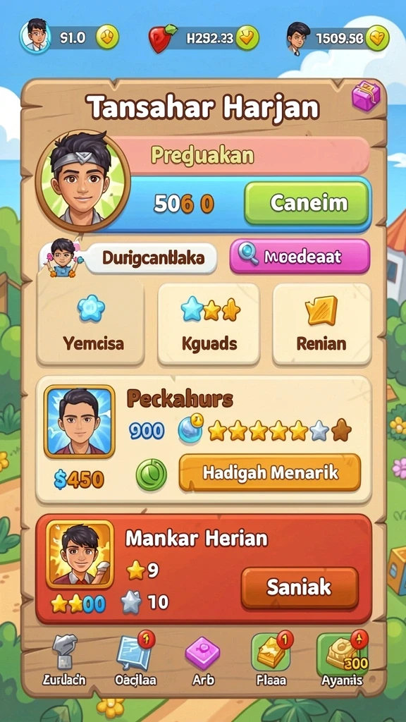 Tampilan grafis yang memukau dan menarik.