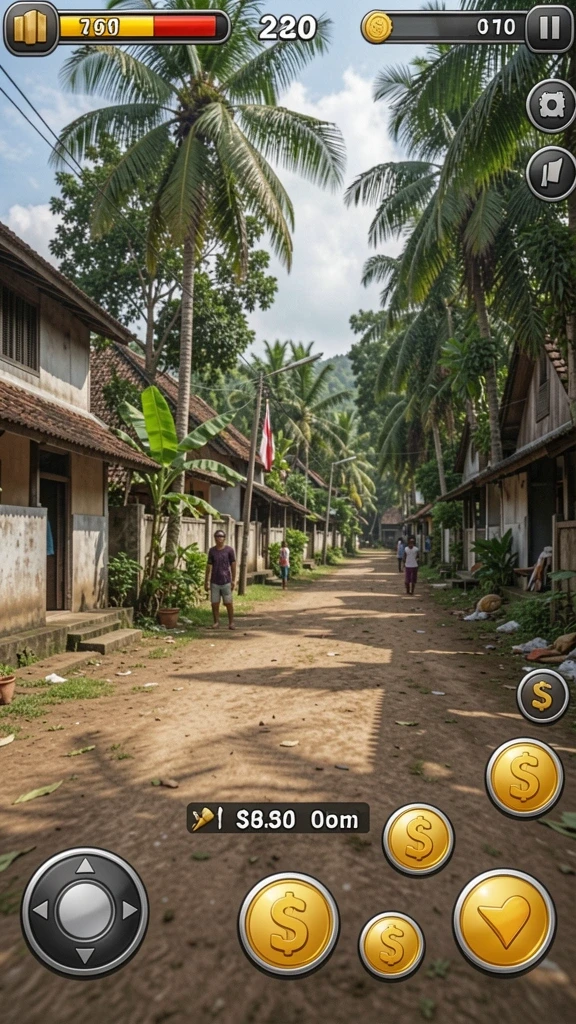 Berbagai karakter unik dan customisasi menarik.