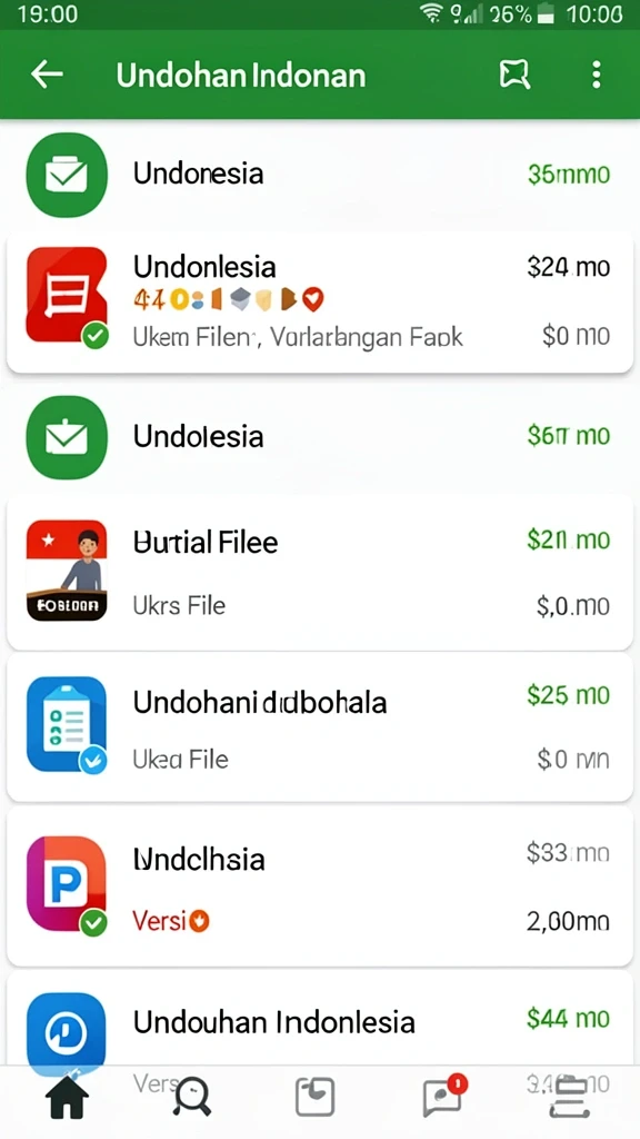 Tampilan awal yang menarik dan menggugah semangat.