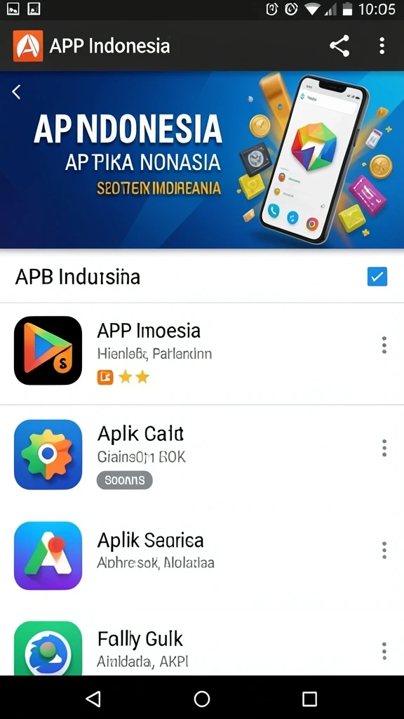 Tampilan beranda dengan opsi permainan yang menarik.