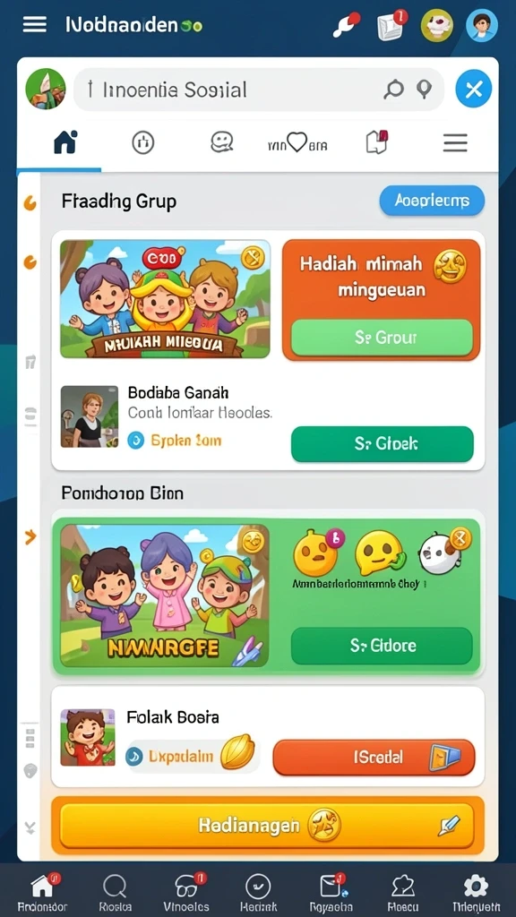 Tampilan antarmuka SINAR123 yang menarik.
