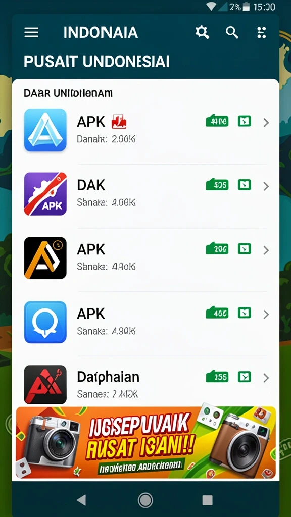 Tampilan antarmuka yang menarik dan user-friendly.
