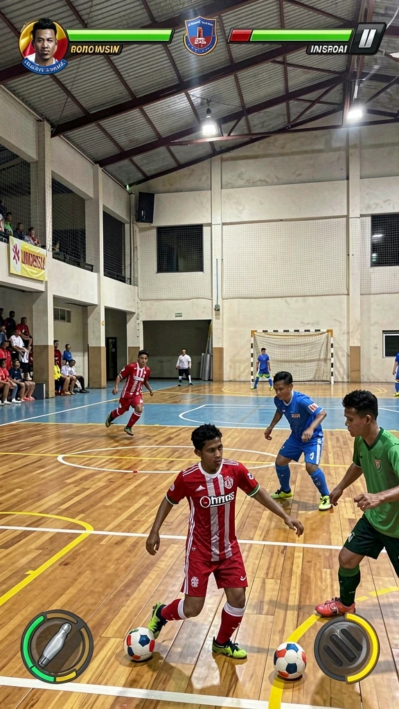 Tantangan seru dalam gameplay SUPER5.