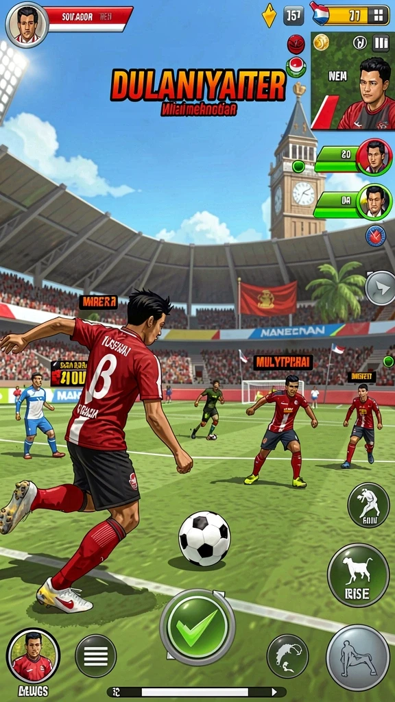 Pengalaman bermain yang seru dan menantang.